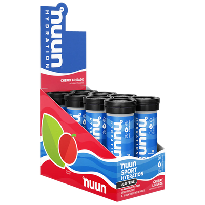 Nuun Sport + Caffeine Cherry Limeade Energy 54gr c/8 pz