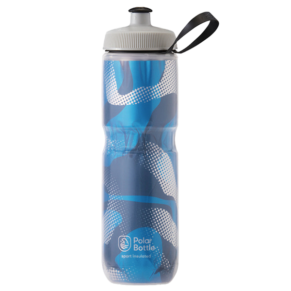 Polar Bottle Sport Insulated Contender 24oz Blue/Silver