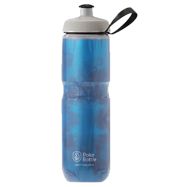 Polar Bottle Sport Insulated Fly Dye 24 oz Electric Blue
