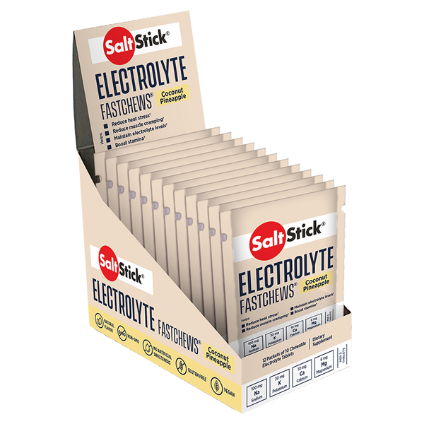 SaltStick FastChews c/10 c/12 pz Coconut Pineapple