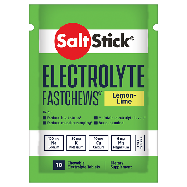 SaltStick FastChews c/10 Lemon Lime
