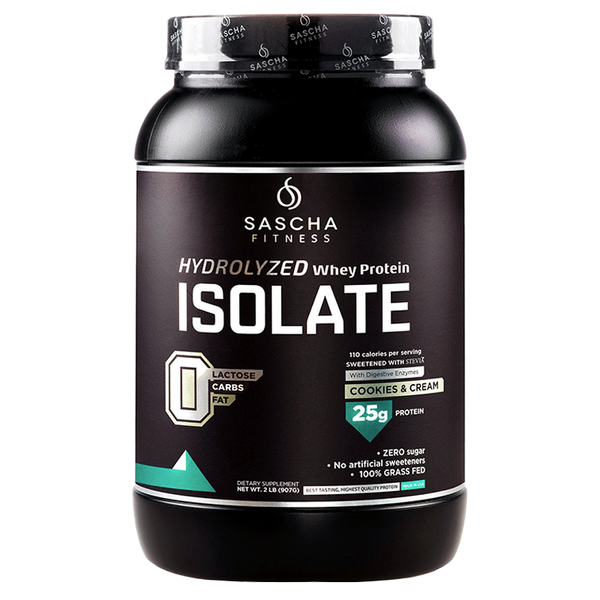 Sascha Fitness Hydrolized Whey Protein Cookies & Cream 907gr