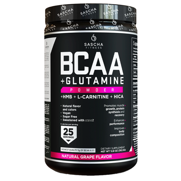 Sascha Fitness BCAA Grape 350grs