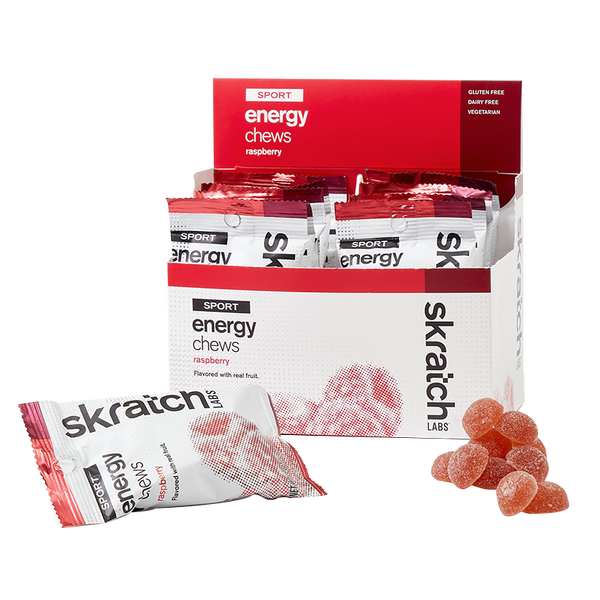 Skratch Labs Energy Chews Raspberry 50gr c/10 pz