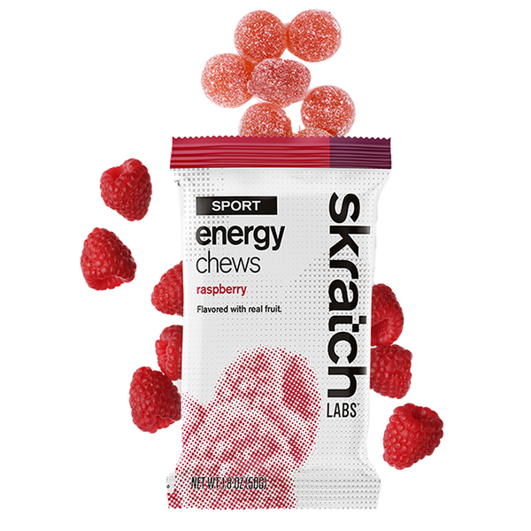 Skratch Labs Energy Chews Raspberry 50gr