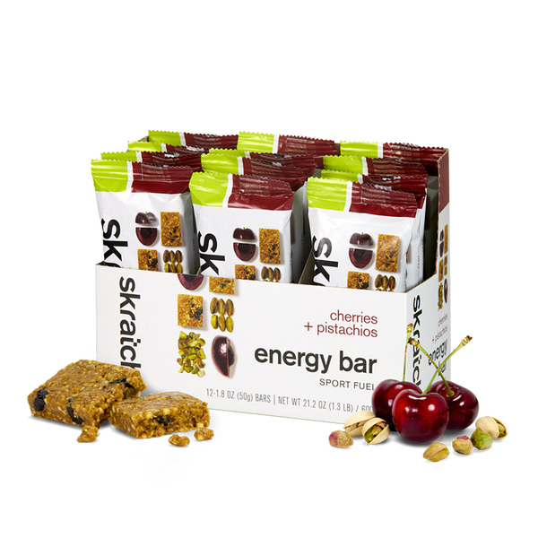 Skratch Labs Energy Bars Cherries & Pistachios 50gr c/12 pz