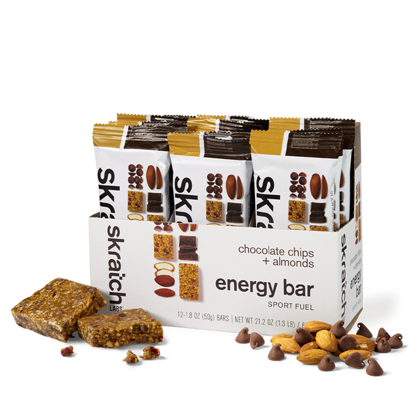 Skratch Labs Energy Bars Chocolate Chips & Almonds 50gr c/12 pz