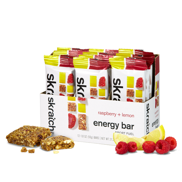 Skratch Labs Energy Bars Raspberries & Lemons 50gr c/12 pz