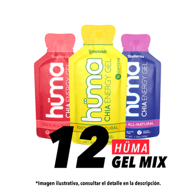 Huma Chia Energy Gel Mix c/12 pz