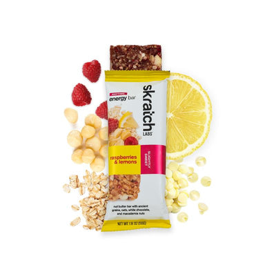 Skratch Labs Energy Bars Raspberries & Lemons 50gr