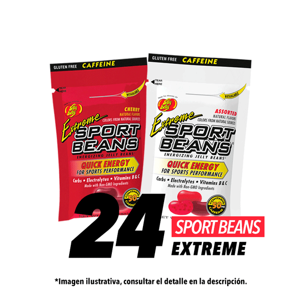 Sport Beans Extreme Assorted Mix 28gr c/24pz