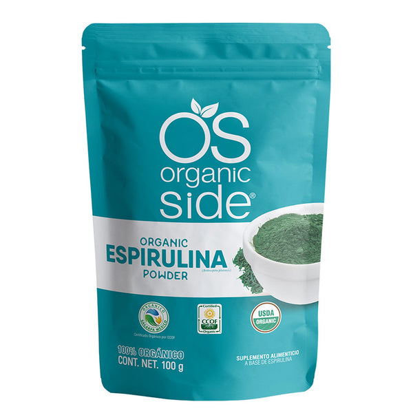 OS Organic Side Espirulina Organica en polvo 100 gr
