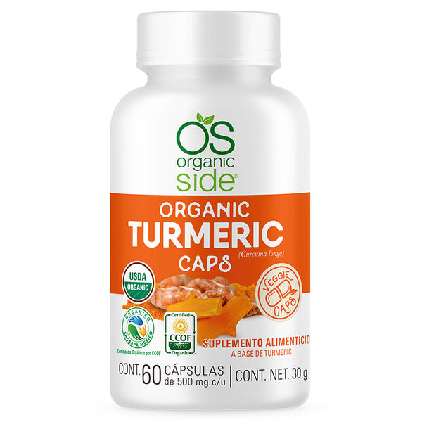 OS Organic Side Turmeric Organico 60 Cap