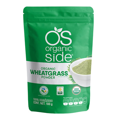 OS Organic Side Wheatgrass Organico en polvo 100 gr
