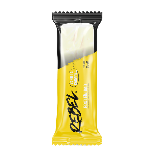 Rebel Protein Bar 65gr Vanilla Caramel