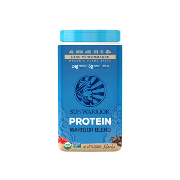 REMATE - Cad. 03/23 Sunwarrior Warrior Blend Protein 750gr Mocha
