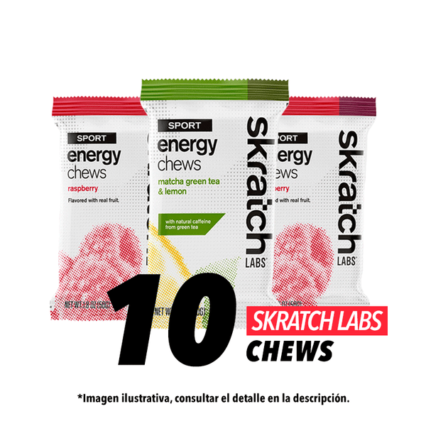 Skratch Labs Energy Chews Mix 50gr c/10 pz