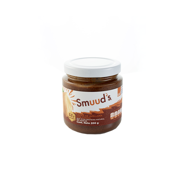 Smuuds Crema de Avellana Chocolate frasco 200gr