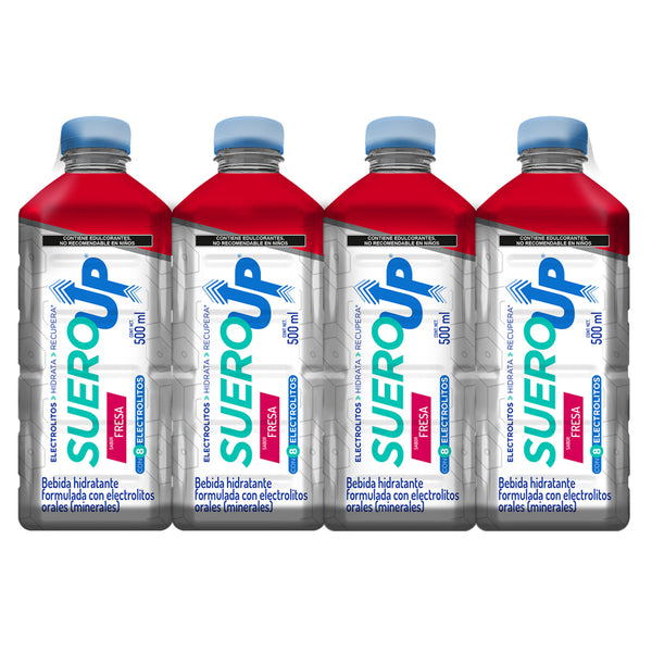 SueroUP 500ml Fresa c/12 pz