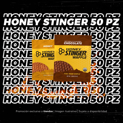 Kit Honey Stinger Waffle Tienda 50 pz x 1249
