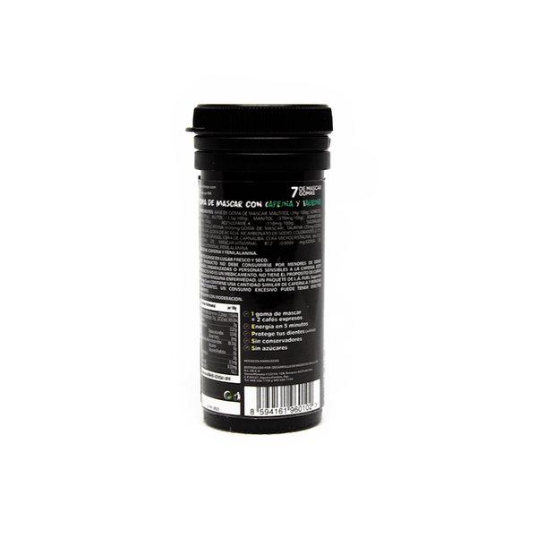 Wide Eye Goma de Mascar con cafeina 12gr
