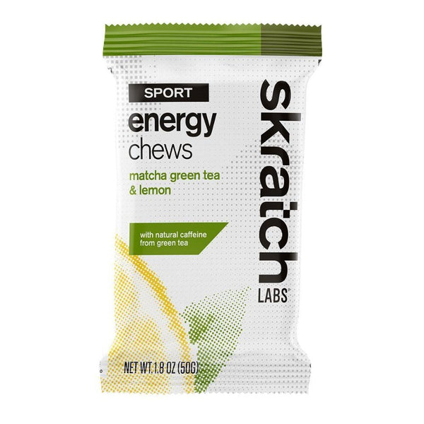 Skratch Labs Energy Chews Matcha Green Tea and Lemons 50gr